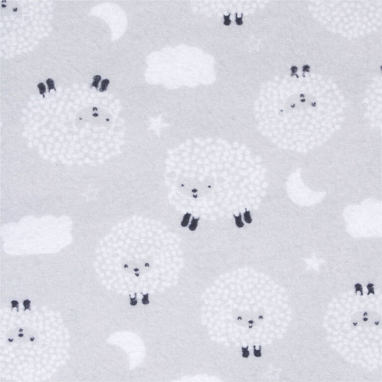 Gerber 5 Pack Flannel Receiving Blanket - Sheep print