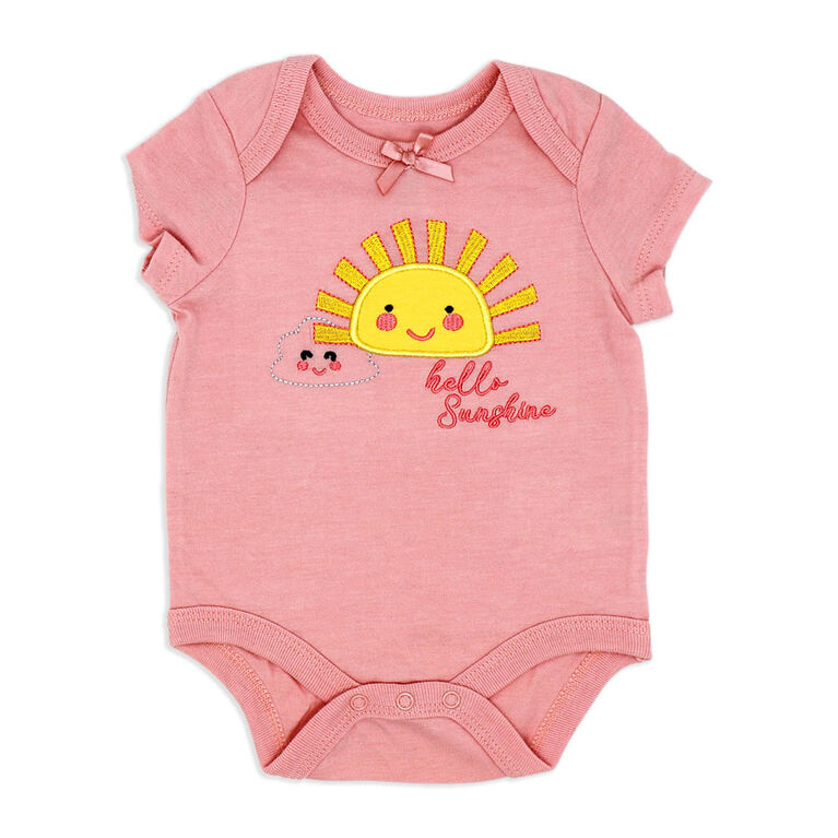 Baby Mode 3 Piece Short Set-Little Sunshine