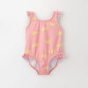 summer scoop swimsuit, 3-6m - light pink print