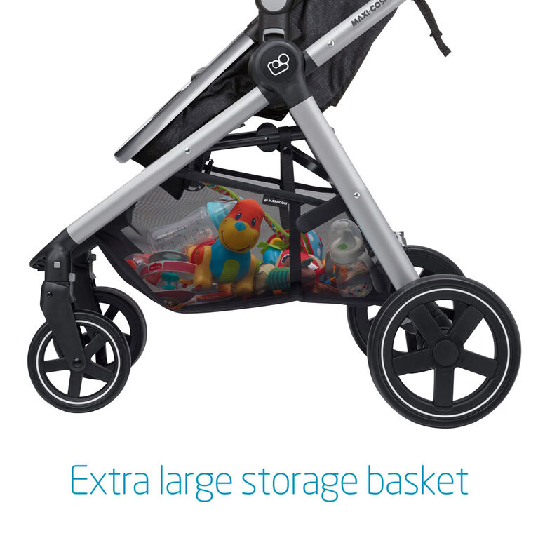 Maxi Cosi Zelia Max 5-in-1 Modular Travel System - Nomad Black