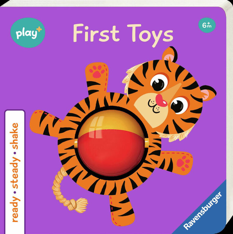 Ravensburger Play+ Infant & Toddler - Ready, Steady, Shake: First Toys - English Edition