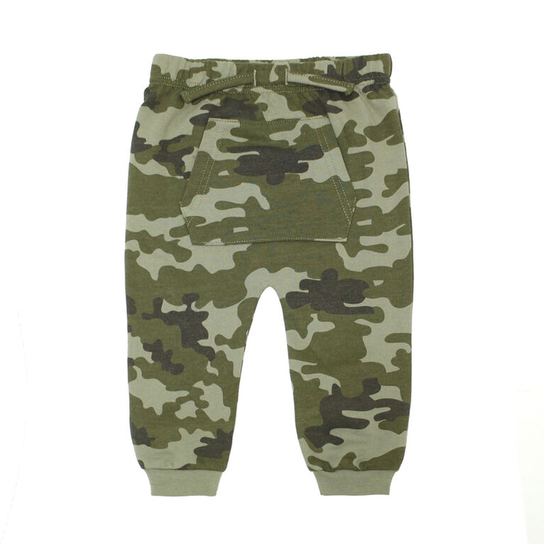 Pantalons Du Sport Avec De Poche Kangourou Koala Bebe Garcons - Camouflage, 12 Mois