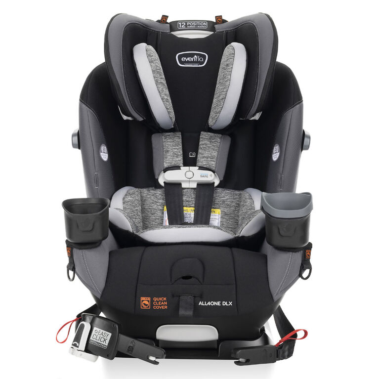 Evenflo All4One DLX 4-In-1 Convertible Car Seat (Canyons Gray)