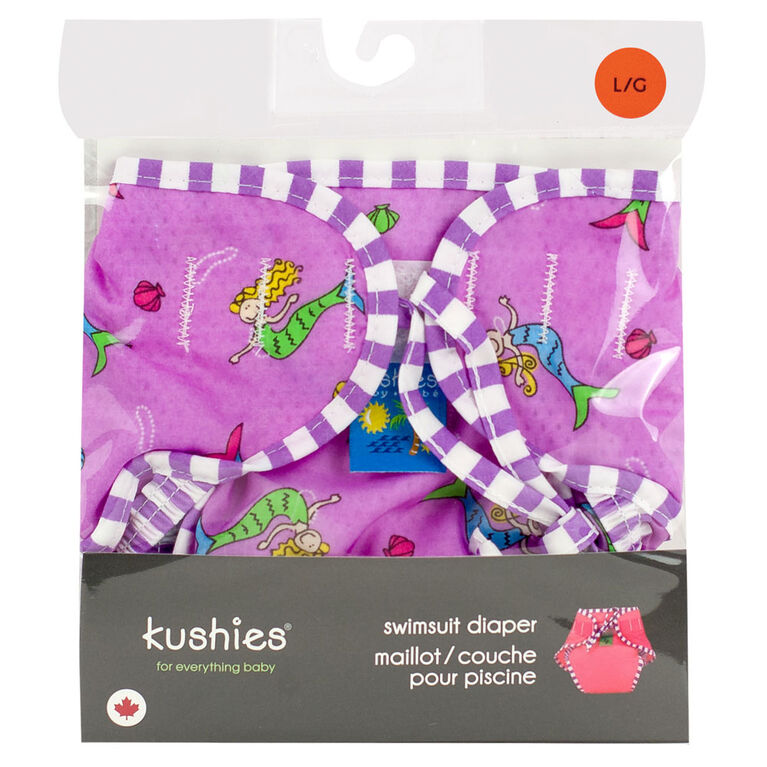 Kushies Maillot / Couche Pour Piscine, Grand - Sirène.