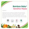 Lingettes Sensitive Aleva Bamboo - 72ct.