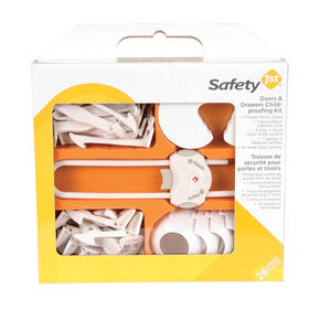 Safety 1st trousse de sécurité pour tiroirs et portes.