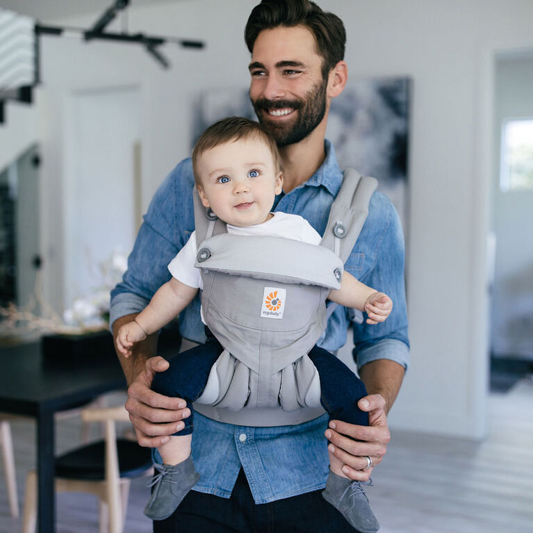 Porte-bébé à positions multiples ergonomique Ergobaby 360 - gris perle.