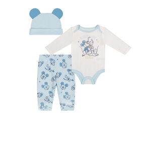 Mickey Mouse ens.Pantalon Blue 0/3M