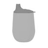 Nuby Silicone Sipper First Training Cup with Spout, 6 oz. - Grey