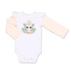 Koala Baby Tropical Girl Bunny Bodysuit/Floral Jogger 2 Piece Set, 3-6 Months