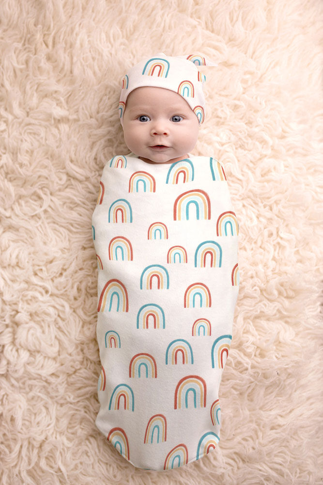 Itzy Ritzy Cutie Cocoon Rainbow
