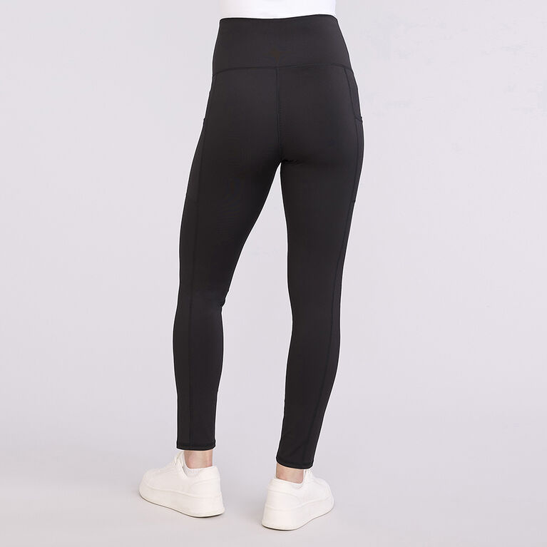 Motherhood - Over The Belly Active Pocket Legging - Black - S