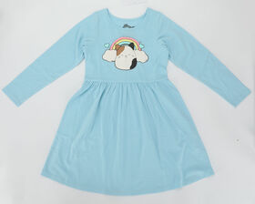 Squishmallows Cam avec robe arc-en-ciel à manches longues Bleu 