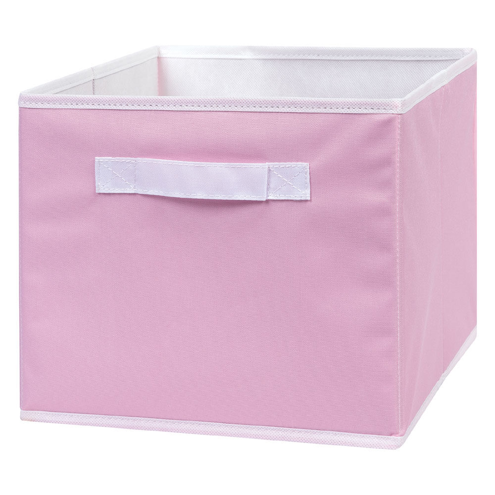Pink on sale storage tote