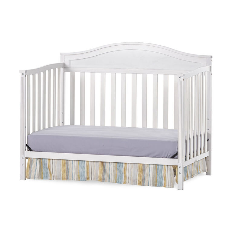 Child Craft - Sidney 4-in-1 Convertible Crib - White Wash