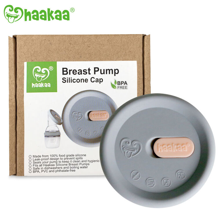 Haakaa Silicone Breast Pump Lid - English Edition