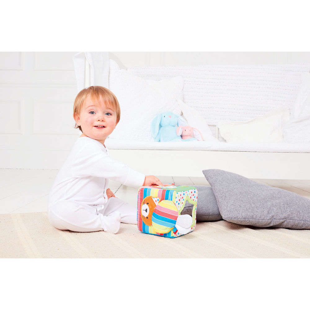 Blossom farm activity cube top