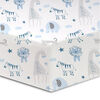 Koala Baby 100% Cotton Flannel Fitted Crib Sheet