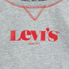 Levis Hooded Graphic Romper - Grey Heather