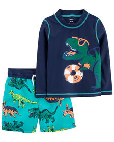 Carter's Two Piece Rashgaurd Set
 9M