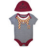 Warner's Harry Potter Bodysuit with hat - Grey, 3 Months