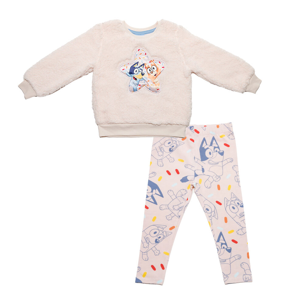 Bluey 2 Piece Combo Set Off White Size 5T Toys R Us