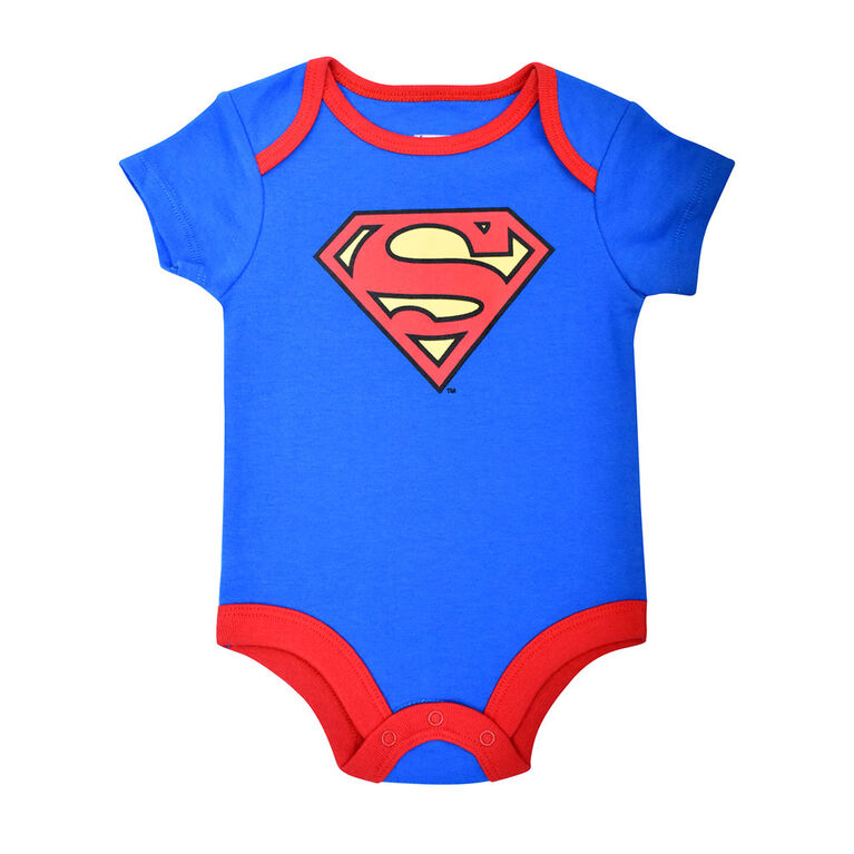 Warner's Superman Bodysuit - Blue, 9 Months