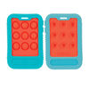 Jouet de dentition sensoriel Giggle Bytes de Nuby - Bleu et Orange