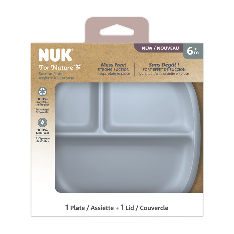 NUK for Nature Suction Plate, 1PK