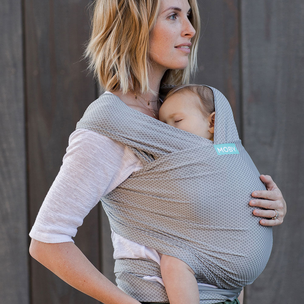 Grey moby wrap clearance