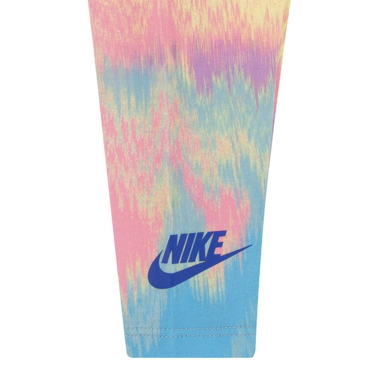 Nike Bodysuit and Printed Leggings Set - Ocean Bliss - Size 3M