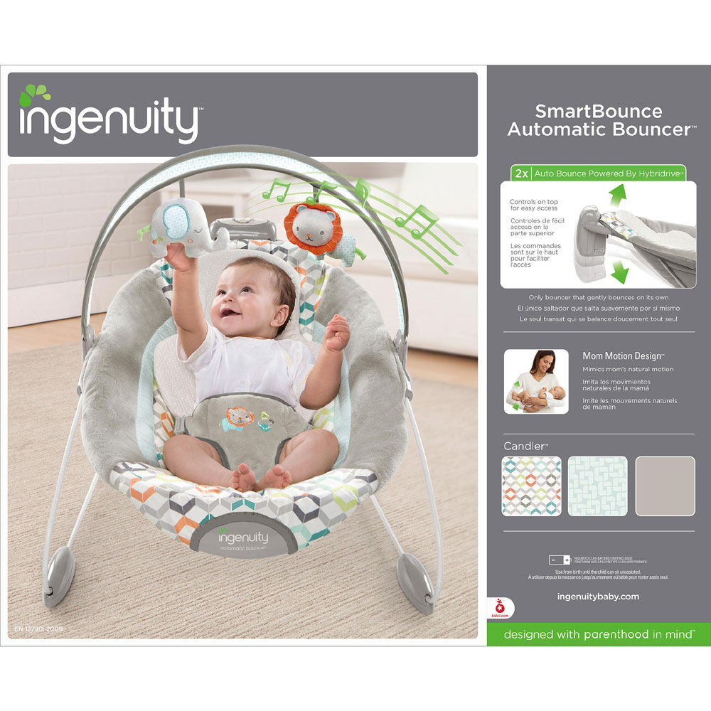 Ingenuity SmartBounce Automatic Bouncer Candler
