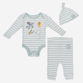 Harry Potter ens.Pantalon Unisexe Aqua Bleu 