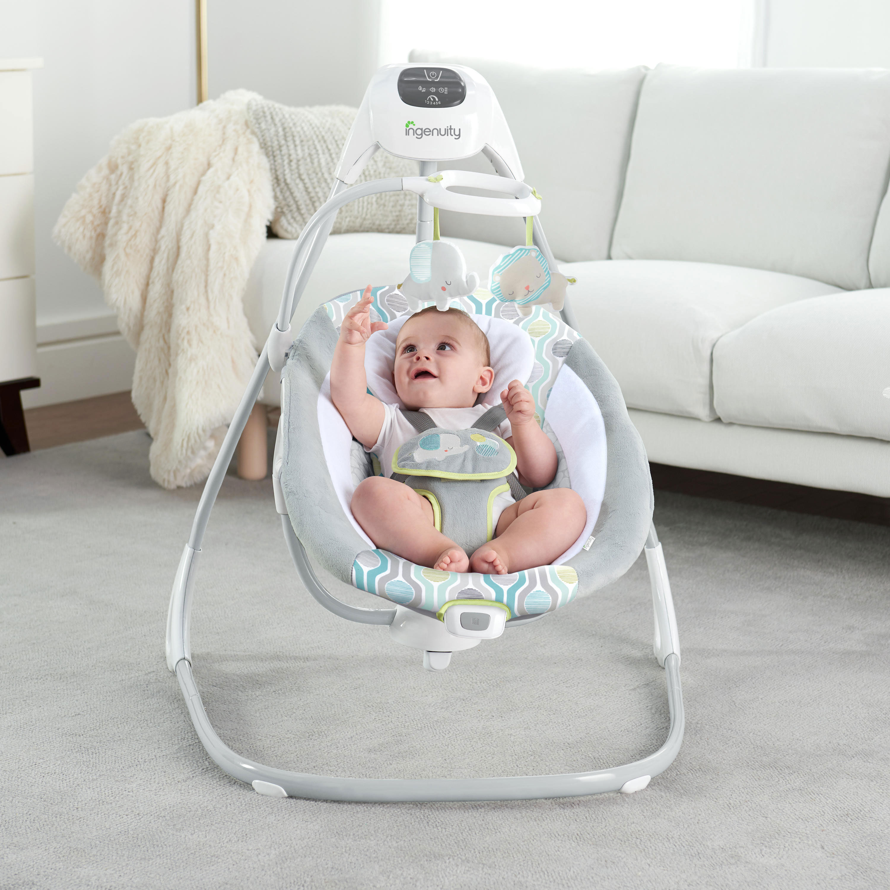 ingenuity simplecomfort cradling swing