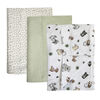 Koala Baby-3 Pk Woodland Flanelle Bâtonnets Pour Rots