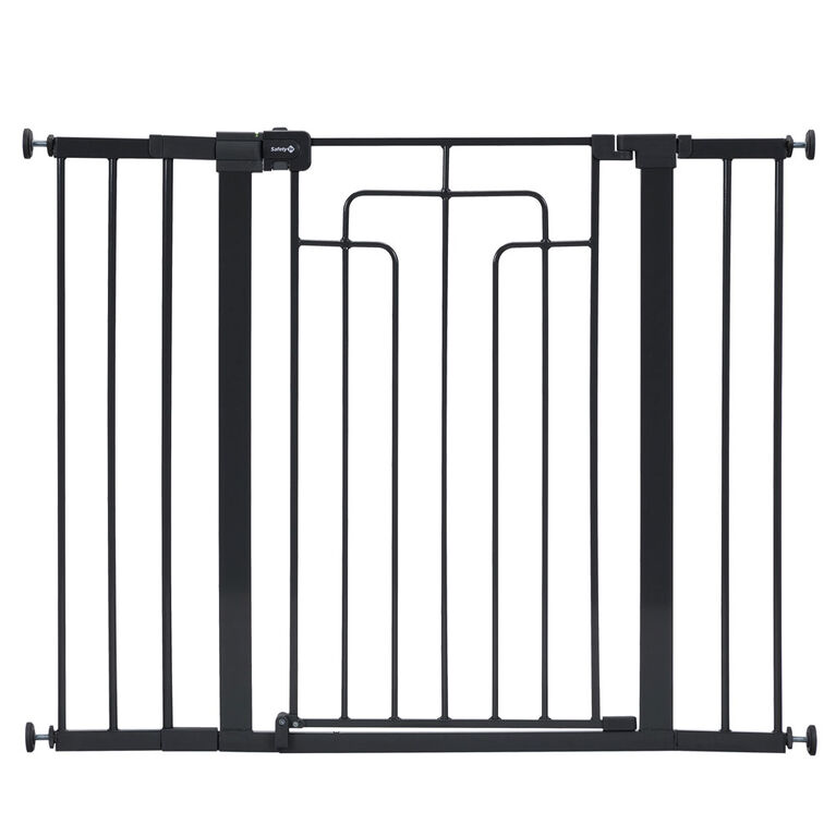 Safety 1st Contemporary Tall & Wide Gate with SecureTech - Black