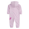 Nike Futura Hooded Coverall - Pink Foam - Size 24 Months