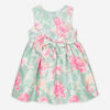 Rococo Shantung Dress Mint 3-4