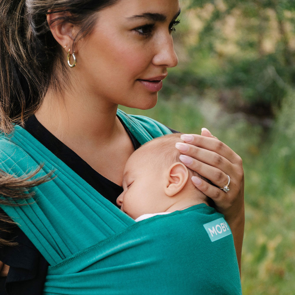 MOBY Evolution Wrap Baby Carrier Emerald Babies R Us Canada