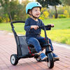 smarTrike STR5 - 7 Stage Folding Stroller Certified Baby Trike - Grey