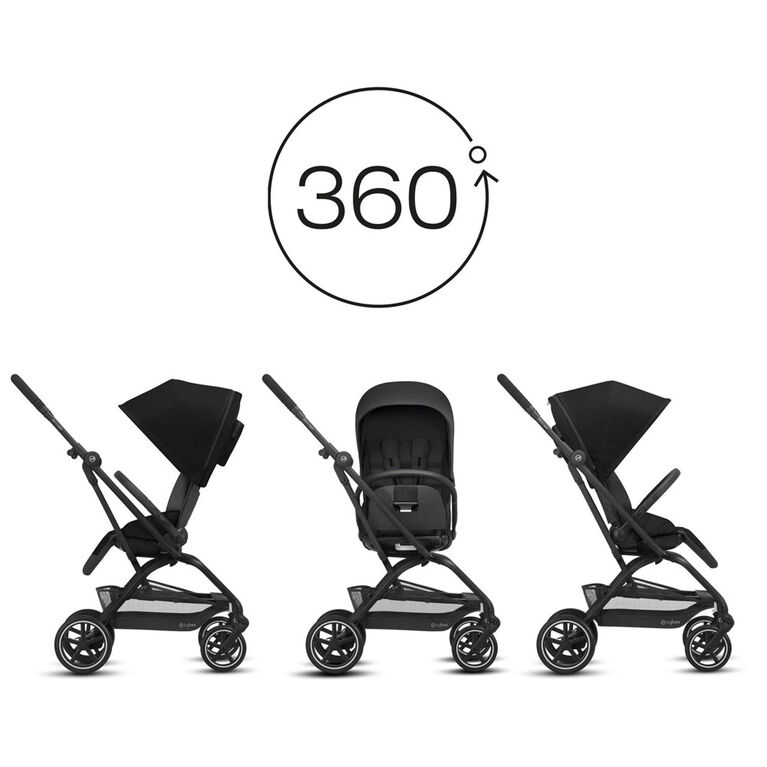 Cybex Beezy Stroller, 2022, Deep Black