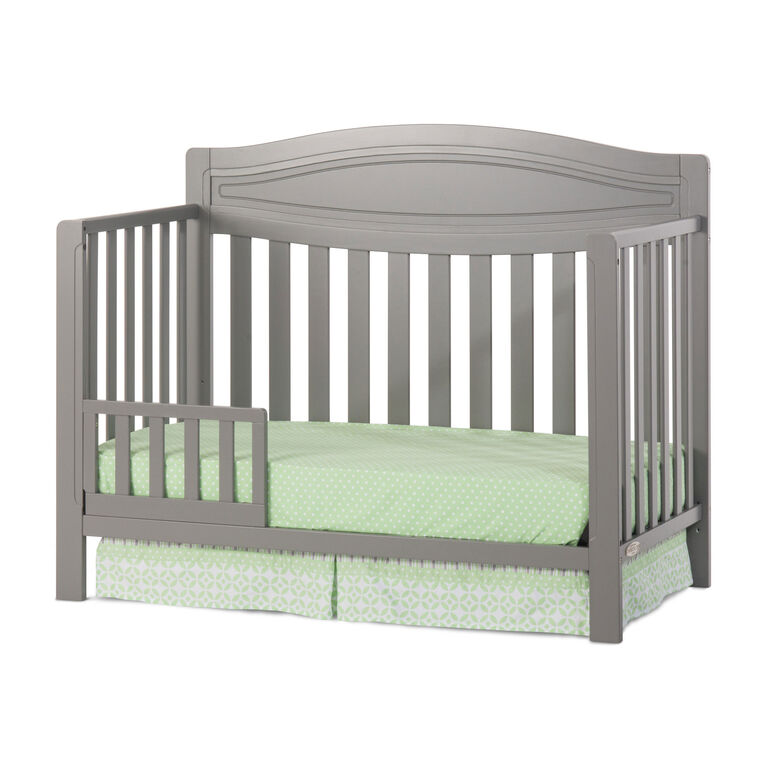 Lit bébé convertible 4-en-1 Dresden - Grise froide Lit bébé convertible 4-en-1 Dresden - Grise froide
