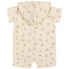 Gerber Childrenswear - Short Sleeve Hoodie Romper - Desert - NB