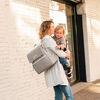 Petunia Pickle Bottom - Meta Backpack - Sand Cable Stitch Leatherette