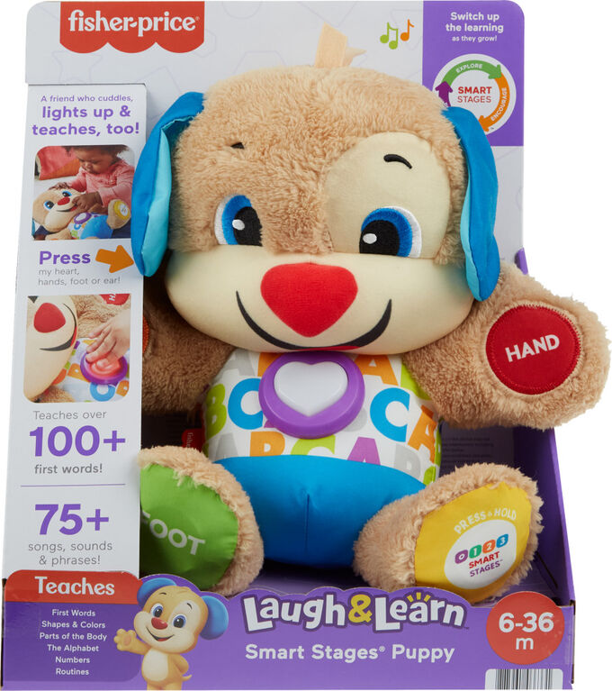 Fisher-Price Laugh & Learn Smart Stages Puppy - English Edition