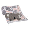 Lambs & Ivy Calypso Koala Blanket - Pink/Gray