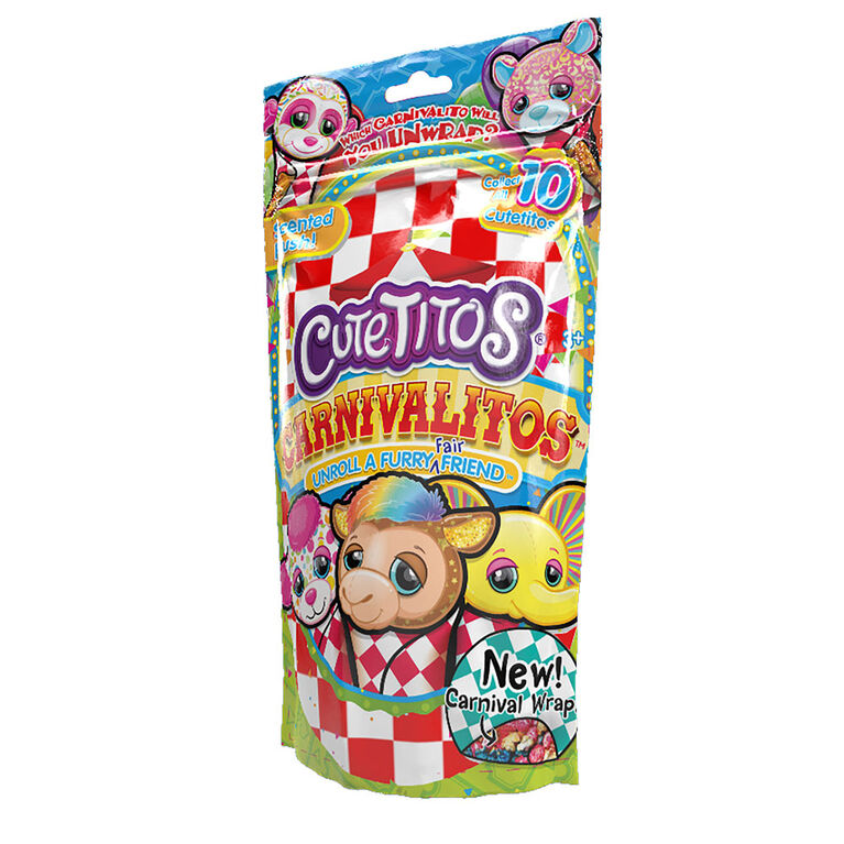 Scented Cutetitos Carnivalitos - Surprise Stuffed Animals - Collectible Carnival Plush - Series 1