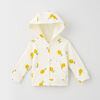 zip happy hoodie, 6-9m - white