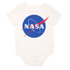 NASA Cache couche en tricot blanc 3mois
