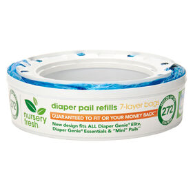 Munchkin Nursery Fresh Diaper Pail 7-Layer Bag Refills - 1 Pack